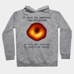 Black Hole First Photo Hoodie